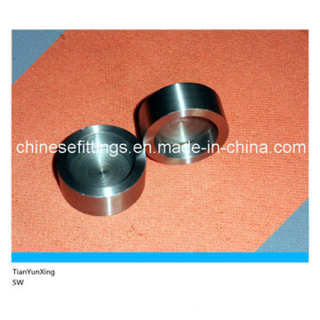 ANSI Forged Fittings Socket Weld / Threaded Carbon Steel Cap